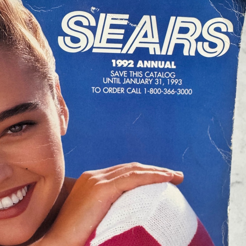 VTG 1992 ANNUAL SPRING/SUMMERSEARS ROEBUCK DEPARTMENT STORECATALOG VGUC - Picture 2 of 9